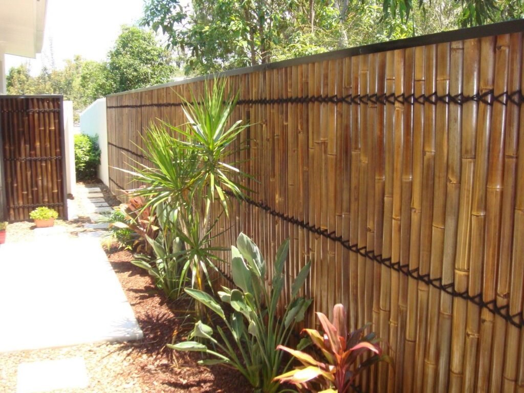 Discouraging Intruders Tall Fencing